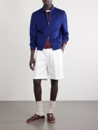 Brunello Cucinelli - Cashmere Bomber Jacket - Blue
