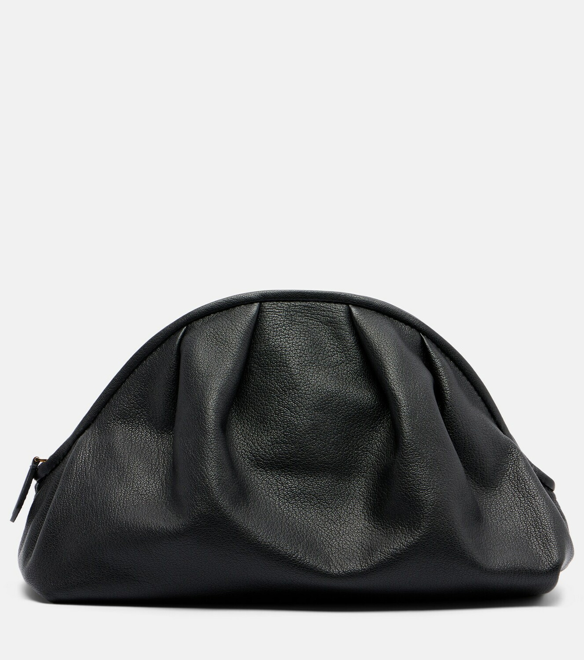 The Row Charlotte Small leather clutch