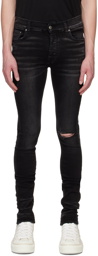 AMIRI Black Slash Jeans