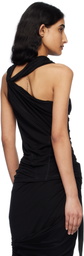 Helmut Lang Black Sleeveless Wind Top