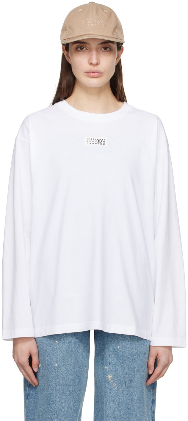 ■MM6 Maison Margiela■Numeric ロングスリーブ Tシャツ CAVE Online Shop ｜セレクトショップCAVE大阪 / MM6 MAISON