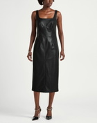 Manila Grace Womens Midi dress in Black