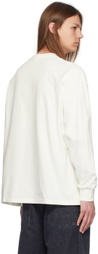 RICE NINE TEN Off-White Girls Pop Idol Long Sleeve T-Shirt