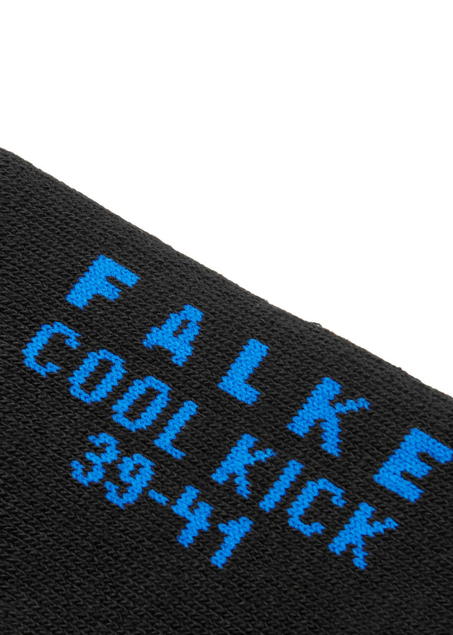 Falke Cool Kick Jersey Trainer Socks Black