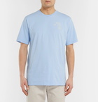 Universal Works - Printed Cotton-Jersey T-Shirt - Blue