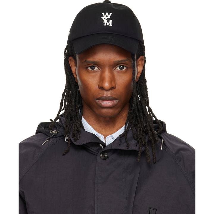 Photo: WOOYOUNGMI Black Logo Ball Cap