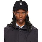 WOOYOUNGMI Black Logo Ball Cap