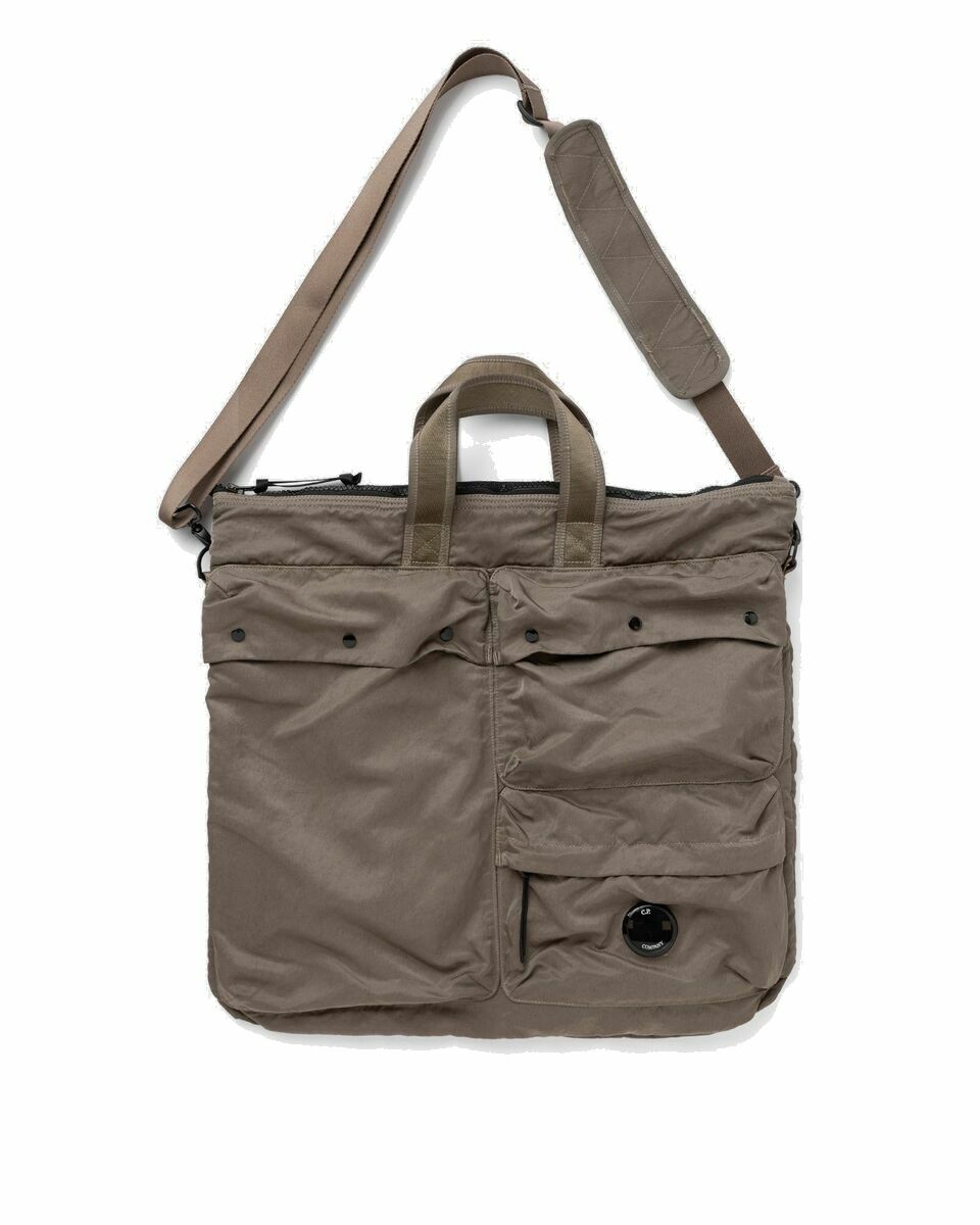 Photo: C.P. Company Nylon B Tote Bag Brown - Mens - Tote & Shopping Bags