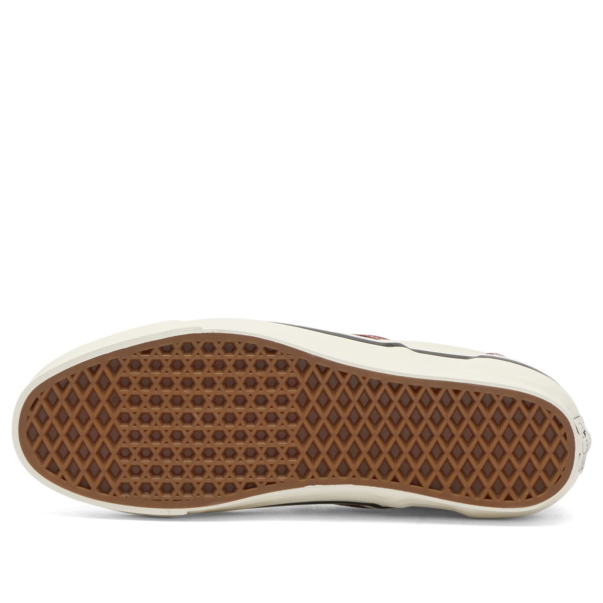 Vans LX Classic Slip-On 98 Sneaker in Checkerboard Poppy Ember Red