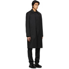 Givenchy Black Patch Trench Coat