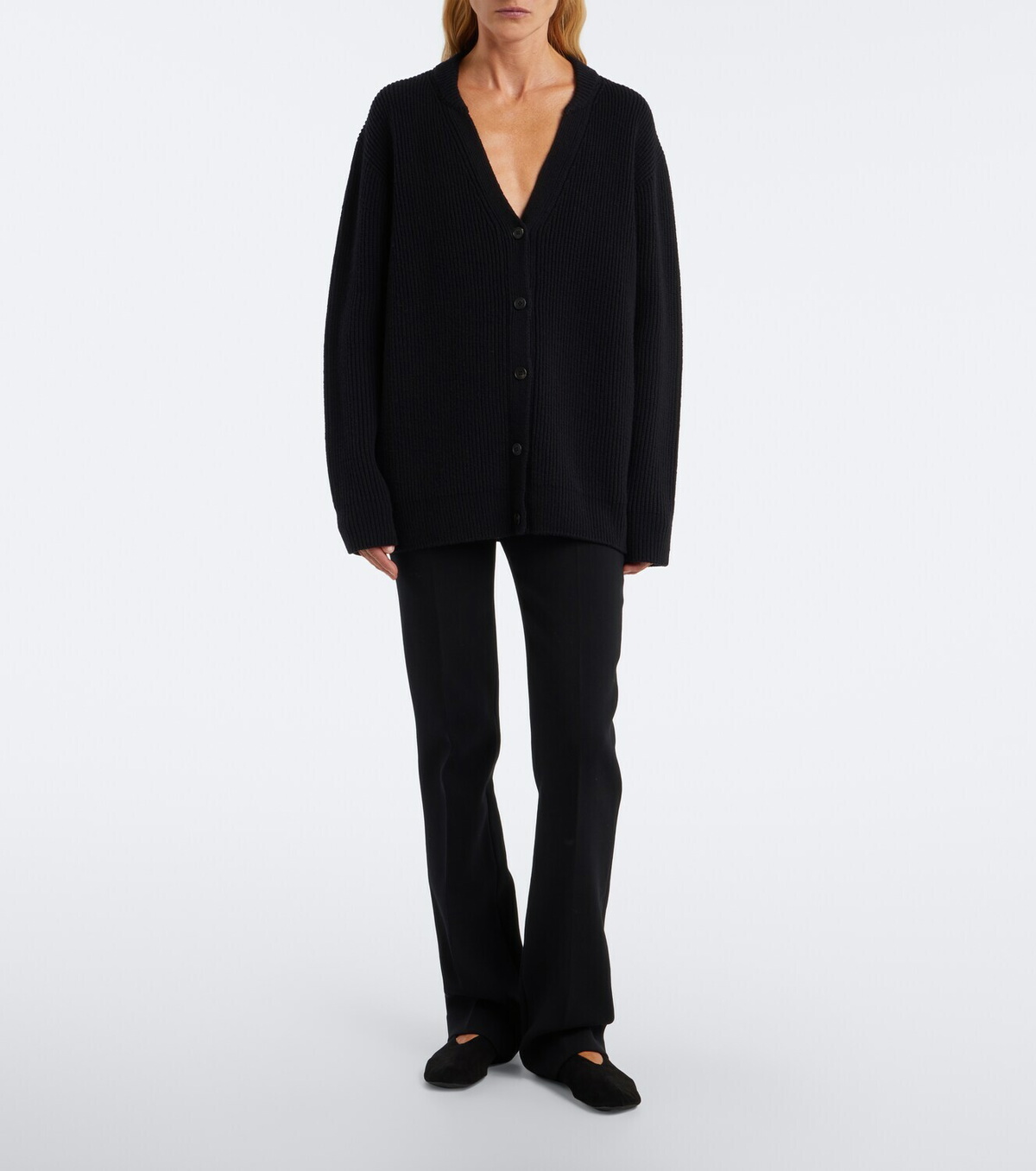 The Row Oron wool cardigan