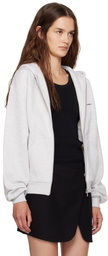Coperni Gray Disney Crown Zip Up Hoodie