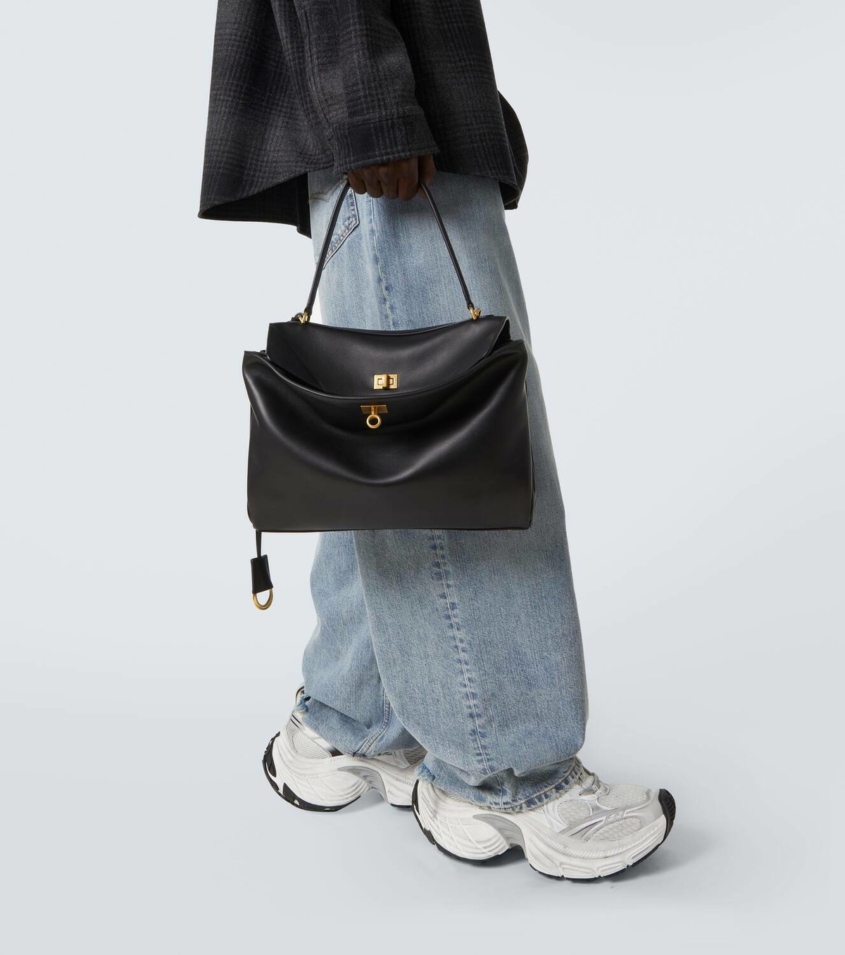 Balenciaga Rodeo Medium leather tote bag Balenciaga