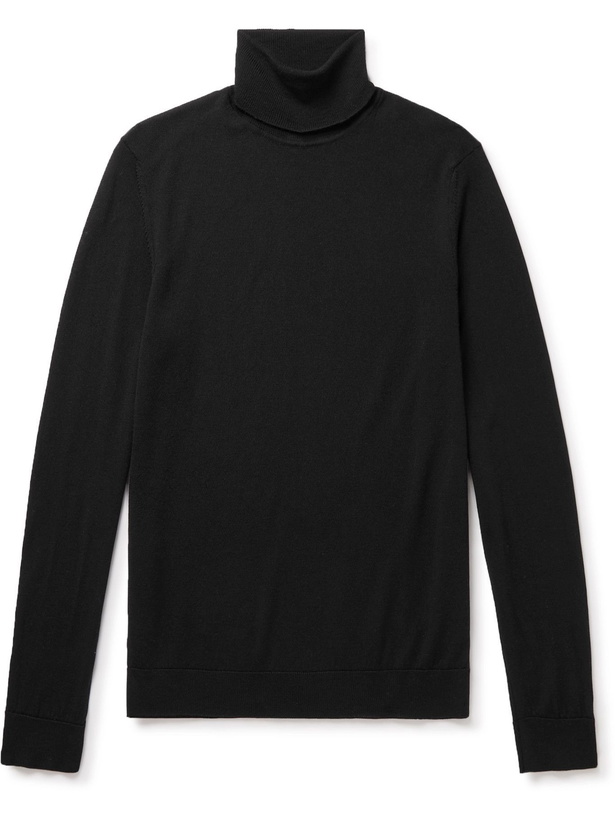 Photo: NN07 - Richard Wool Rollneck Sweater - Black