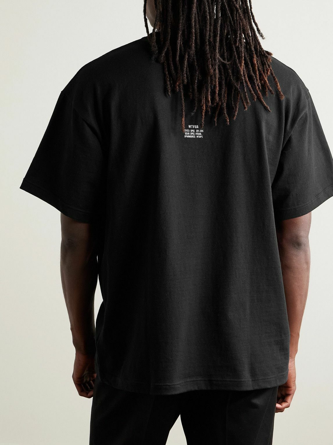 WTAPS ブラック TシャツＬ WTAPS ブラック Tシャツ L - メルカリ