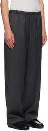 LE17SEPTEMBRE Gray Elasticized Easy Trousers