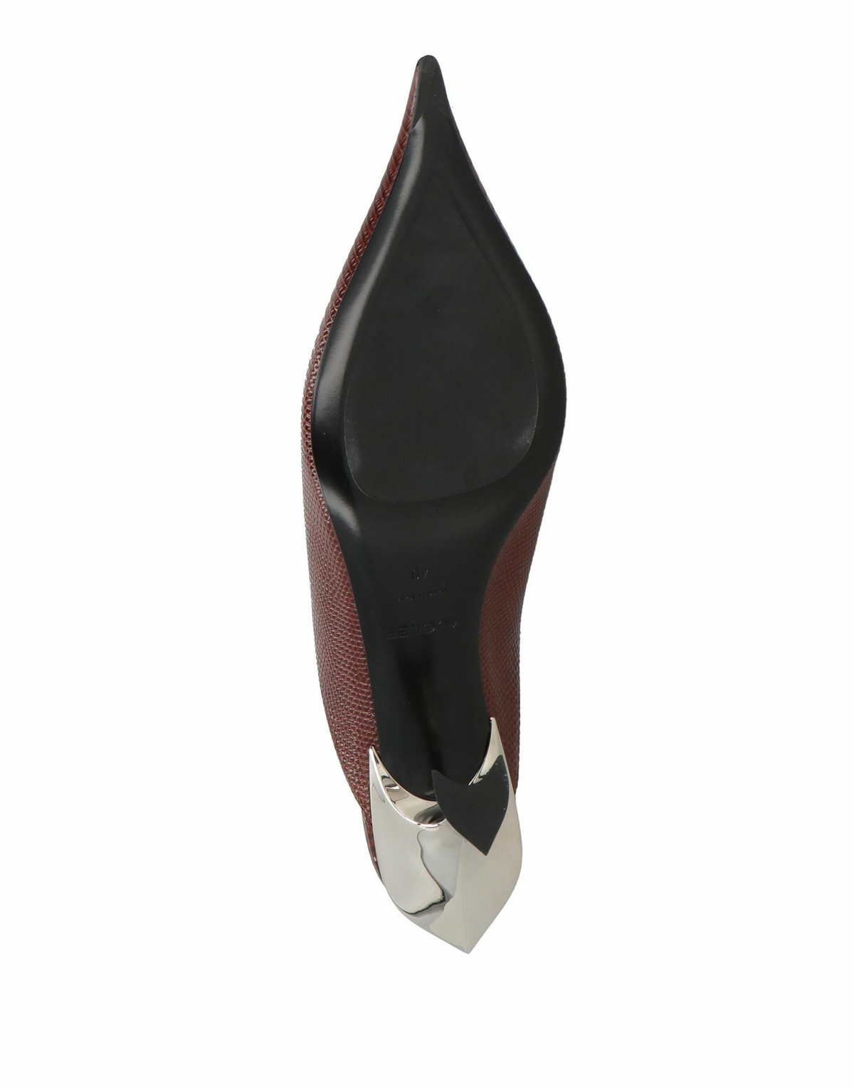 Mugler Womens Mules & Clogs in Brown