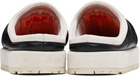 PDF Black Sole Uranus Leather Slippers