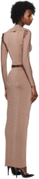TYRELL SSENSE Exclusive Tan Camisole & Maxi Skirt Set
