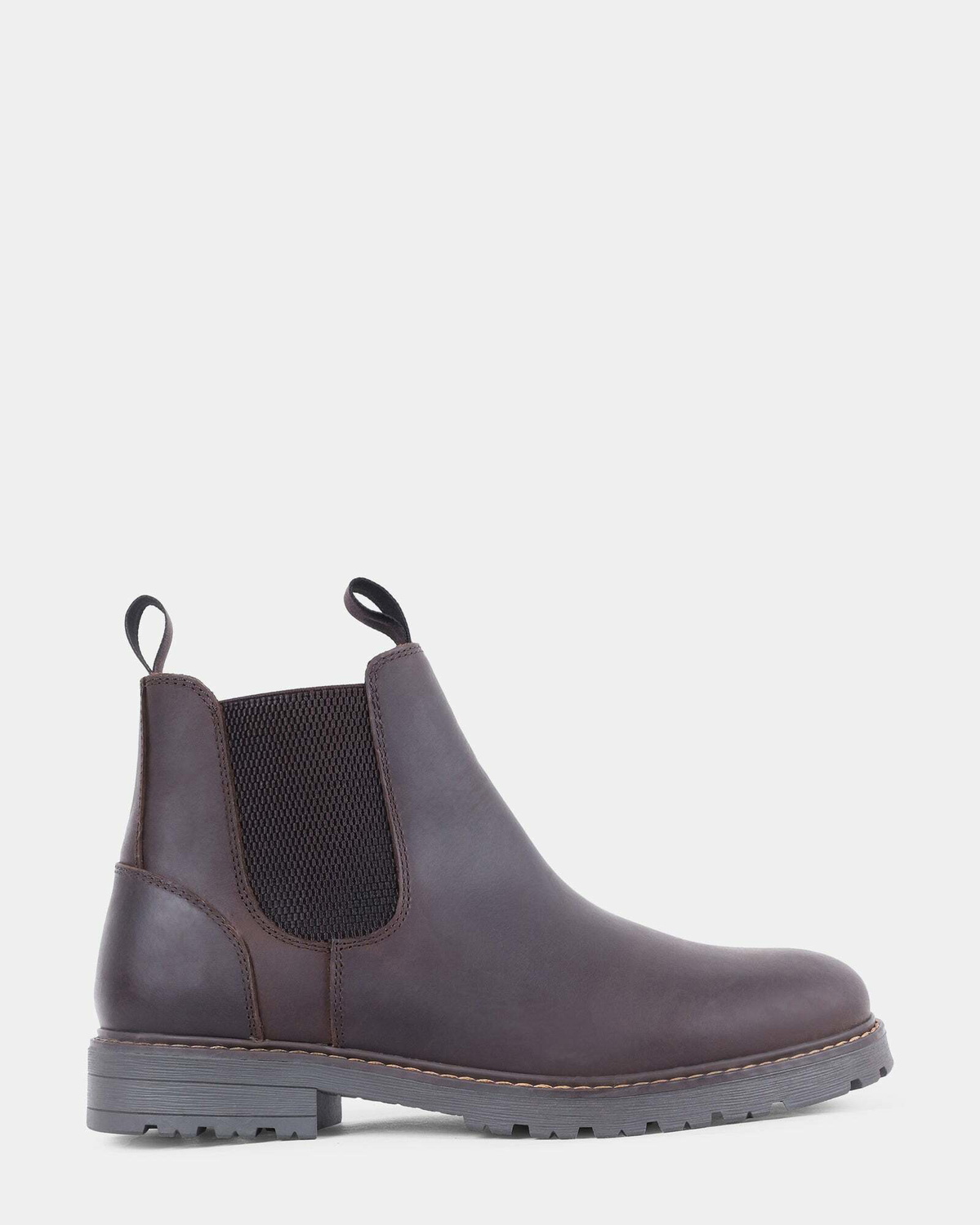 Steve Madden Nicky Boots in Brown Crazy Horse