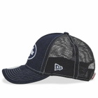 New Era 9Forty Adjustable Trucker Cap in Navy 