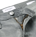 FRAME - L'Homme Skinny-Fit Stretch-Denim Jeans - Gray