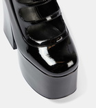 Marc Jacobs Kiki patent leather platform ankle boots