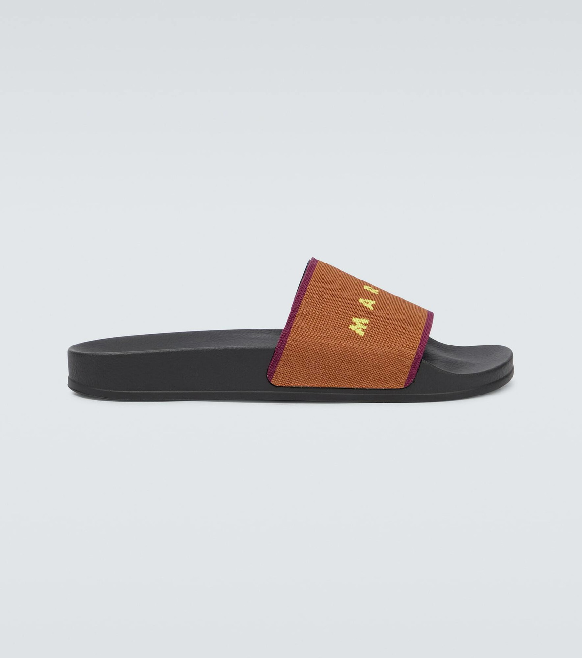 Marni - Logo jacquard slides Marni