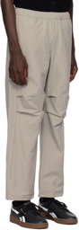 Dime Gray Relaxed Trousers