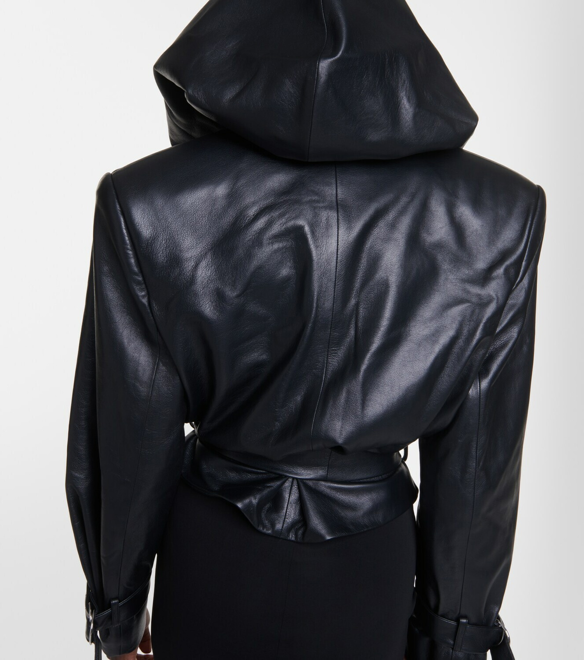 Alexandre Vauthier Cropped leather jacket Alexandre Vauthier