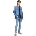 Nudie Jeans Blue Denim George Shirt