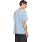 Dries Van Noten Blue Round Collar T-Shirt