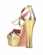 Blumarine Womens Sandals in Gold