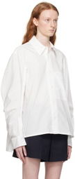 Wooyoungmi White Slit Shirt