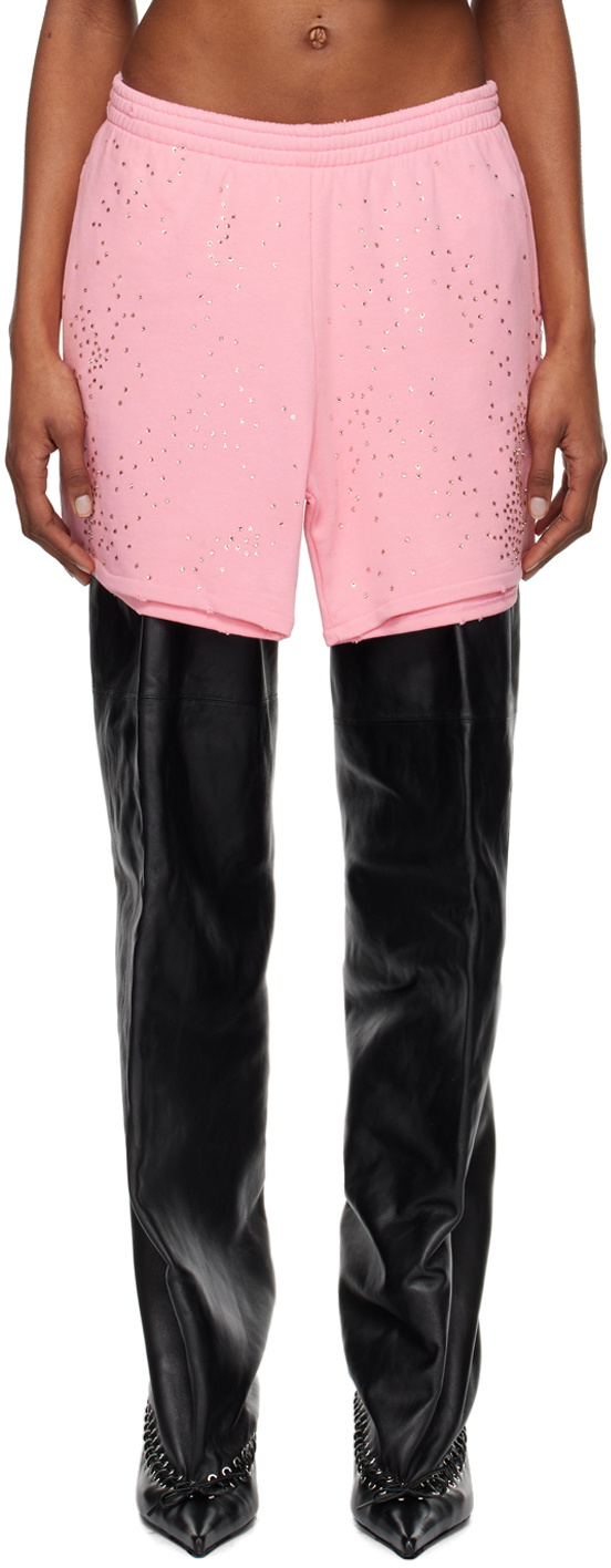 ALL-IN Pink Display Miniskirt