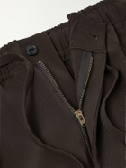 Needles - Piping Cowboy Straight-Leg Embroidered Woven Trousers - Brown