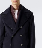 Brunello Cucinelli Virgin wool peacoat