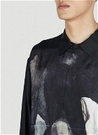 Yohji Yamamoto - Abstract Button Up Shirt in Black