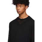 Craig Green Black Crochet Knit Sweater