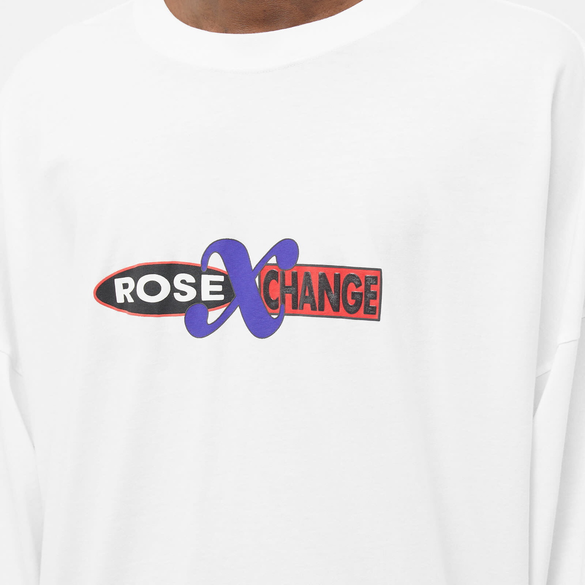 Martine Rose Men's Rose Xchange Oversized T-Shirt in White