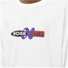 Martine Rose Men's Rose Xchange Oversized T-Shirt in White Rose Xchange