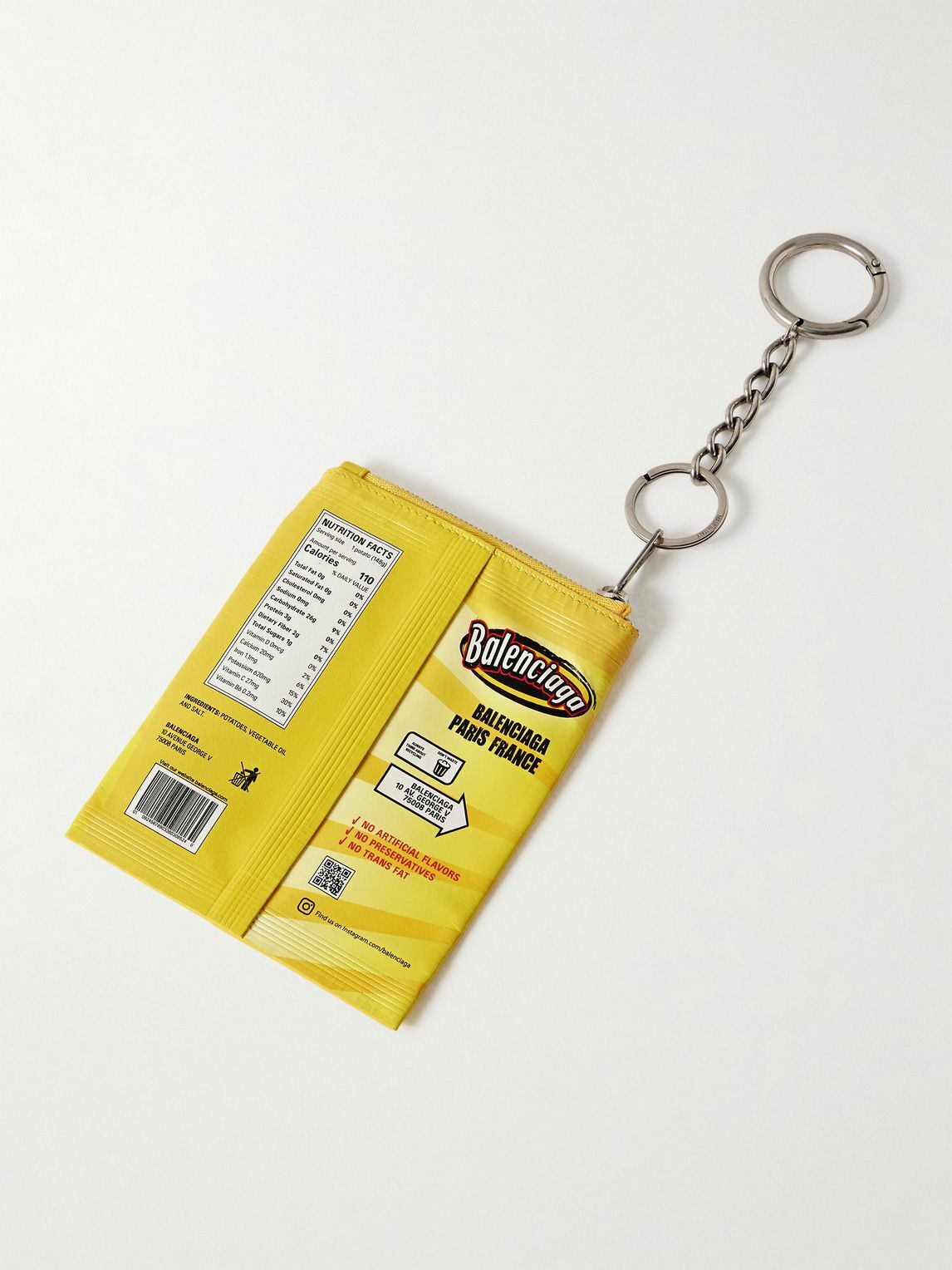 Balenciaga - Chips Printed Leather Pouch Balenciaga