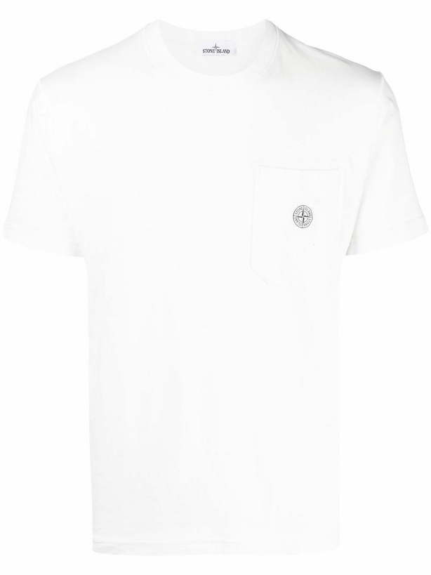 Photo: STONE ISLAND - Cotton T-shirt