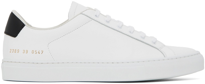 Photo: Common Projects White Retro Sneakers