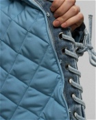 Rotate Birger Christensen Denim Oversized Jacket Blue - Womens - Denim Jackets
