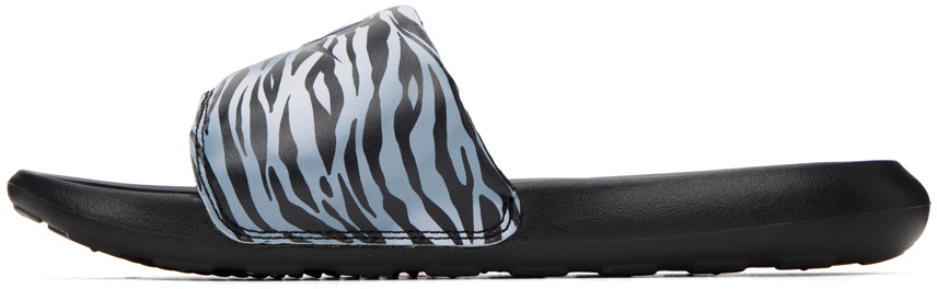 Nike Black & Off-White Victori One Slides