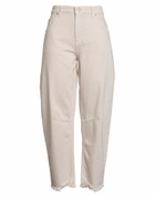 Alessia Santi Womens Pants Cream