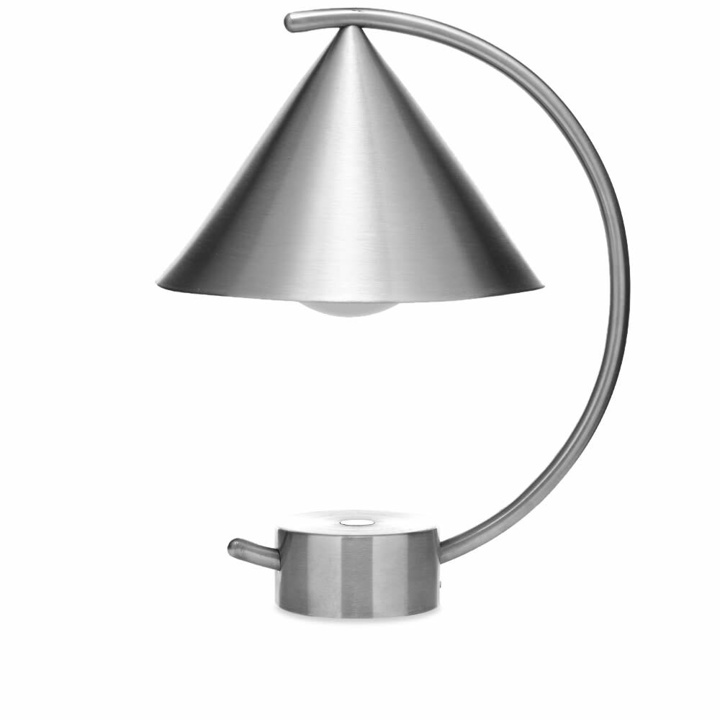 Photo: ferm LIVING Meridian Lamp in Brushed Steel
