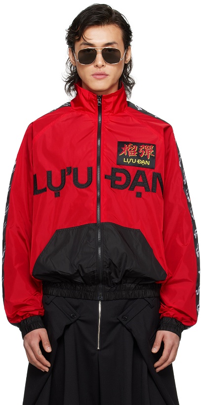 Photo: LU'U DAN Red & Black Shell Jacket
