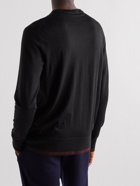 Gabriela Hearst - Layered Cashmere and Silk-Blend Sweater - Black